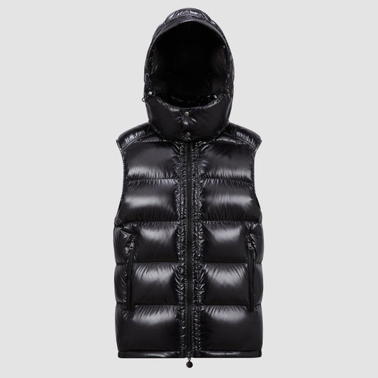 Unisex Hooded Down Vest