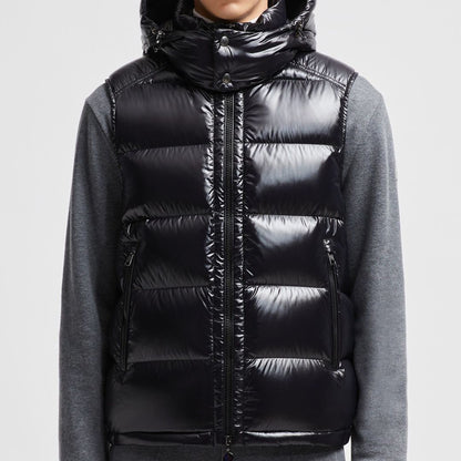 Unisex Hooded Down Vest