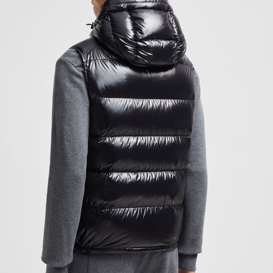 Unisex Hooded Down Vest