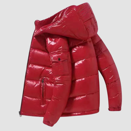 Unisex Hooded Down Jacket