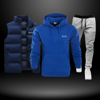 FULL SET | B0SS Tracksuit + FREE Vest