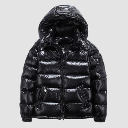 Unisex Hooded Down Jacket