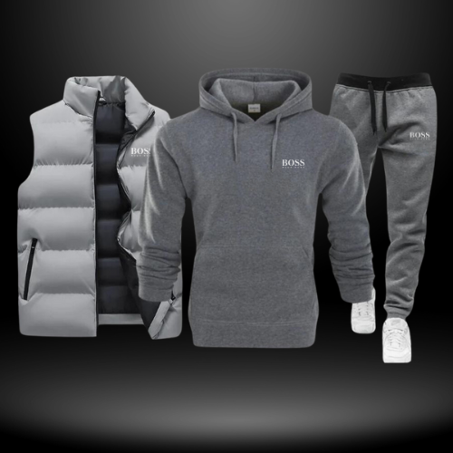 FULL SET | B0SS Tracksuit + FREE Vest