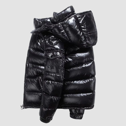 Unisex Hooded Down Jacket